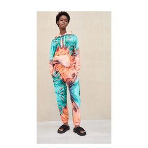 Aliette Les Salines Sweatpants Tie-dye Style NWOT